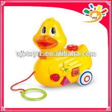 Cute Cartoon Duck Pull Line Cartoon Toys, Pull Line Animal Duck avec de la musique